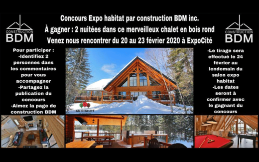 2 nuitées en chalet