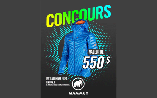 Manteau d'hiver en duvet mammut