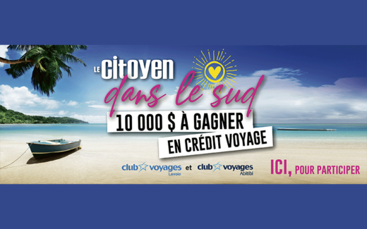 5 000$ sous forme de crédit voyage