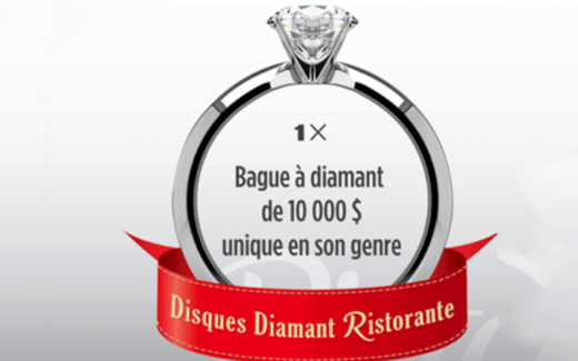 Une bague à diamant de 10 000 $ unique en son genre