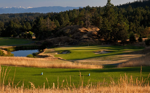 Voyage de golf sur l'île de Vancouver