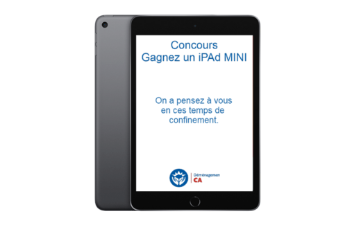 Gagnez un iPad Mini de 530$