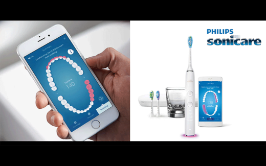 Une brosse à dents intelligente Sonicare de Philips
