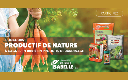 1000$ en produits de jardinage