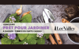 Carte-cadeau de 1000 $ échangeable chez Lee Valley