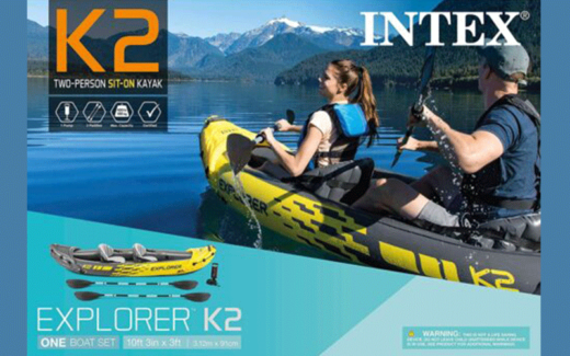 Kayak Intex Explorer pour 2-Personnes