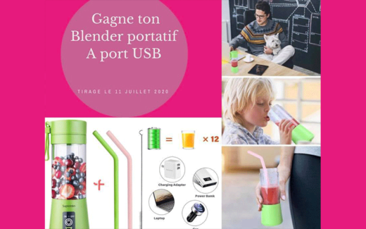 Blender portatif à port USB