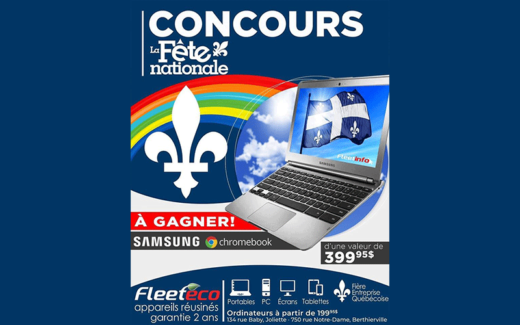 Un ordinateur portable Samsung Chromebook