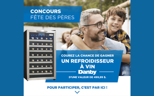 Un refroidisseur à vin Danby