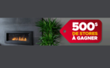 500$ chez STORESRABAIS.COM