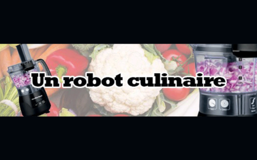 Un petit robot culinaire
