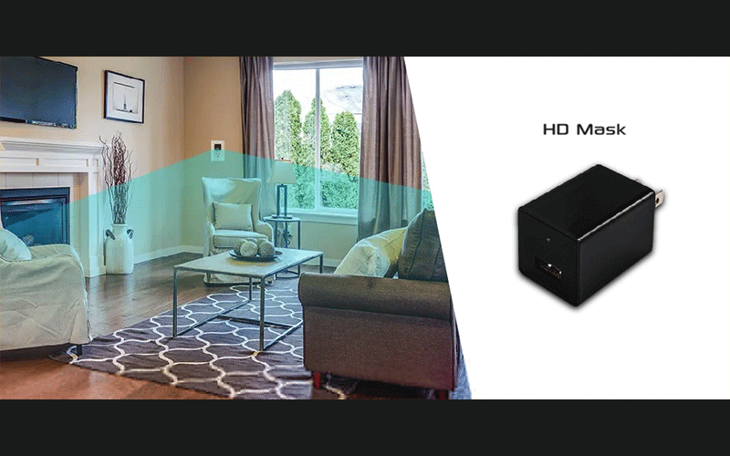 Une caméra de surveillance miniature HD Mask