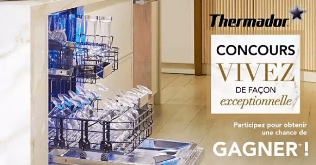 Gagnez 1 des 3 lave-vaisselle Emerald de Thermador