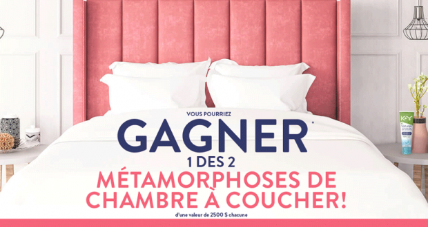 2500$ en argent pour la métamorphose de votre chambre à coucher