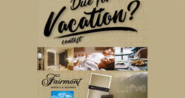 5 cartes-cadeaux Fairmont de 1 000 $ chacune