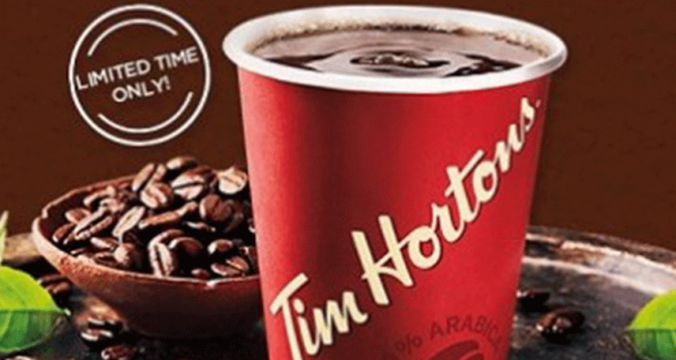 7.955.907 coupons de café et de boissons chaudes Tim Hortons