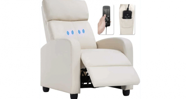 Fauteuil de massage relaxation inclinable
