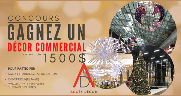 Un décor commercial de 1500$