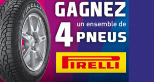 Un ensemble de pneus d’hiver Pirelli