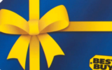 Une carte cadeau de 250$ chez best Buy