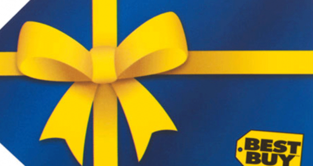 Une carte cadeau de 250$ chez best Buy