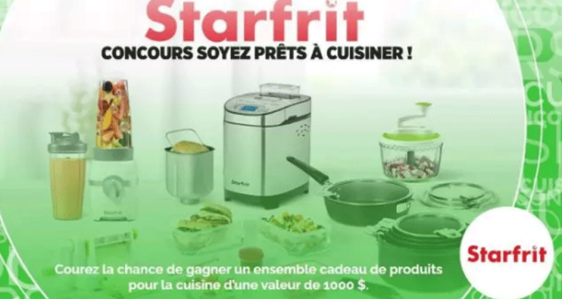 1000$ de produits Starfrit
