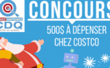 2 cartes cadeaux Costco de 250$