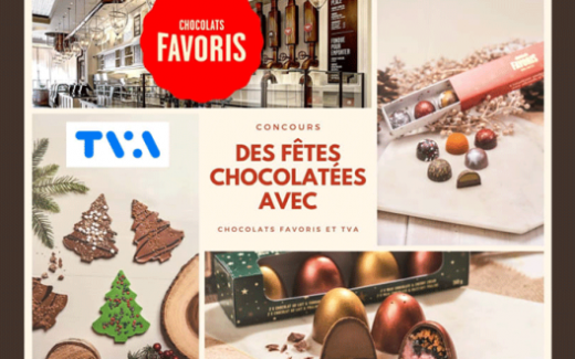5 paniers-cadeaux Chocolats Favoris