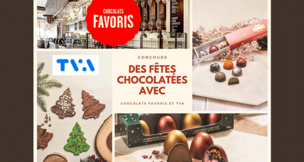 5 paniers-cadeaux Chocolats Favoris