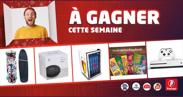 5 prix chaque semaine totalisant une valeur de 5000 $