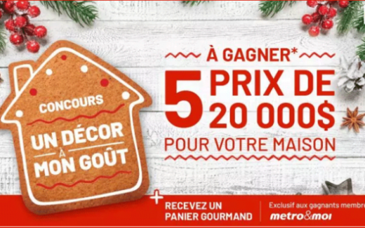 5 prix de 20 000 $ chacun