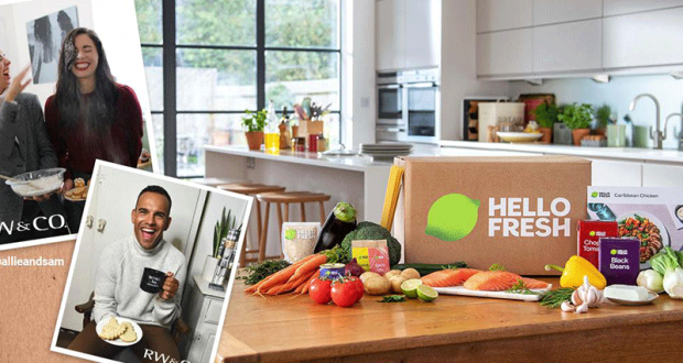 6 mois de boîtes-repas HelloFresh