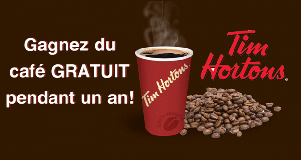 Café gratuit par jour pendant un an