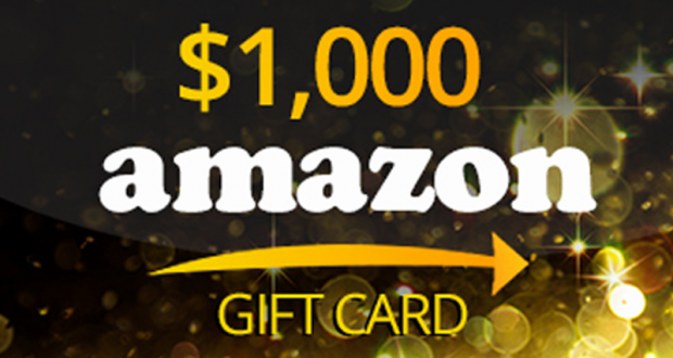 Carte-cadeau Amazon d’une valeur de 1000 $