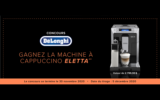 Machine à espresso Eletta Cappuccino Top Delonghi