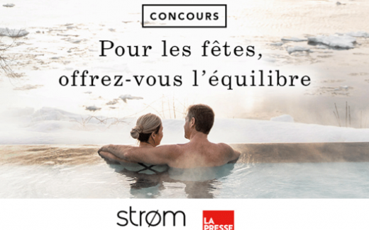 Un abonnement de 1 an au Strøm spa nordique