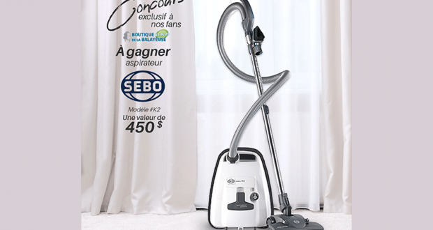 Un aspirateur de la marque SEBO Canada
