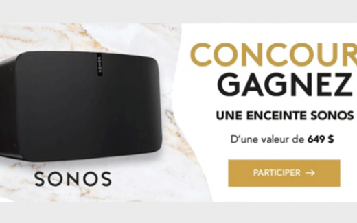 Une Enceinte sans-fil SONOS