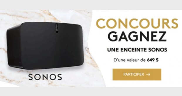 Une Enceinte sans-fil SONOS