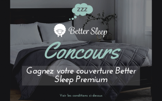 Une couverture apaisante Better Sleep PREMIUM