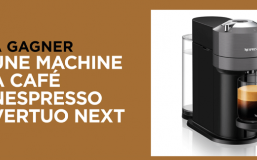 3 machines a café Vertuo Next de Nespresso