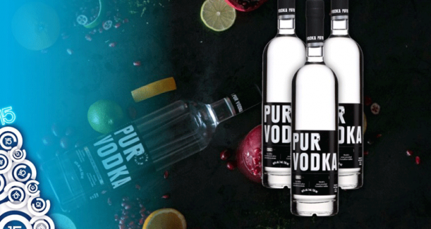 Un coffret cadeau Pur Vodka