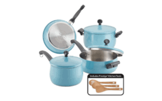 Un ensemble de casseroles Farberware