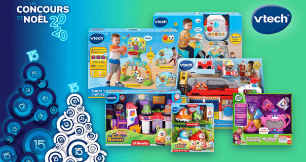 Une variété de jouets interactifs VTech