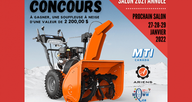 Une souffleuse 24 po toute équipé