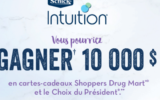 10 000$ en cartes cadeaux Pharmaprix et Le Choix du Président