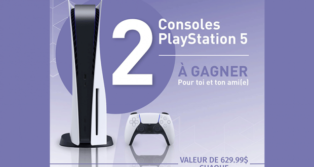 2 consoles PlayStation 5 de 630 $