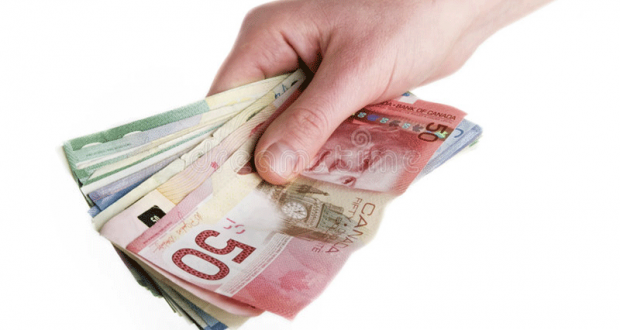 2500 $ en argent comptant