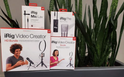 3 ensembles de création vidéo iRig d’IKM