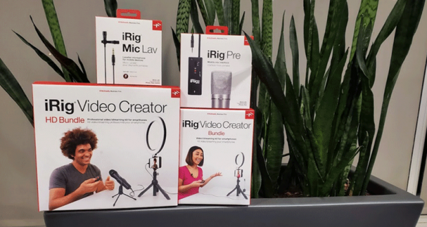 3 ensembles de création vidéo iRig d’IKM